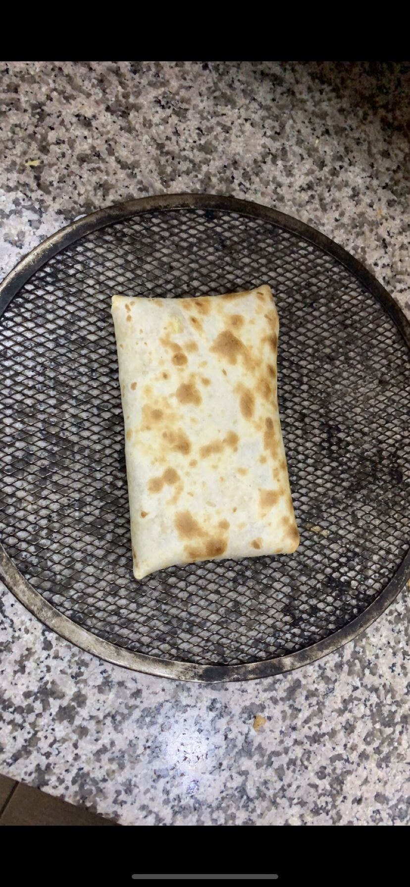 Un tacos cuit au four 