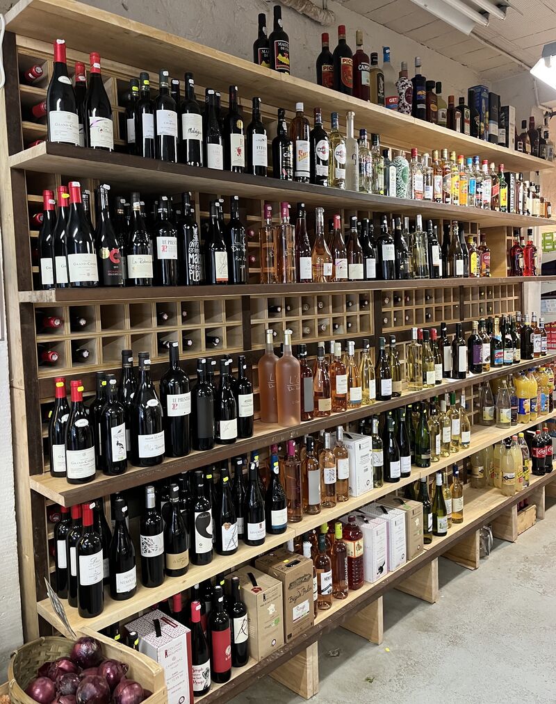 Vins et spiritueux locaux 