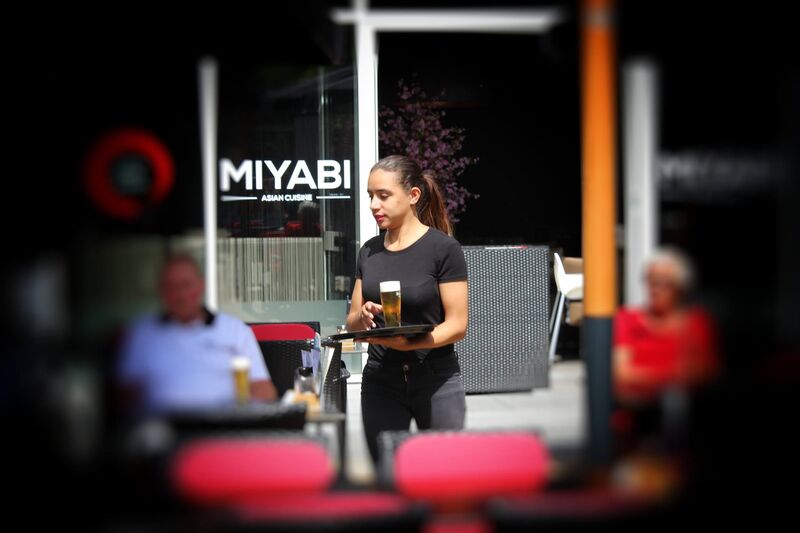 Miyabi Brusselplein terras