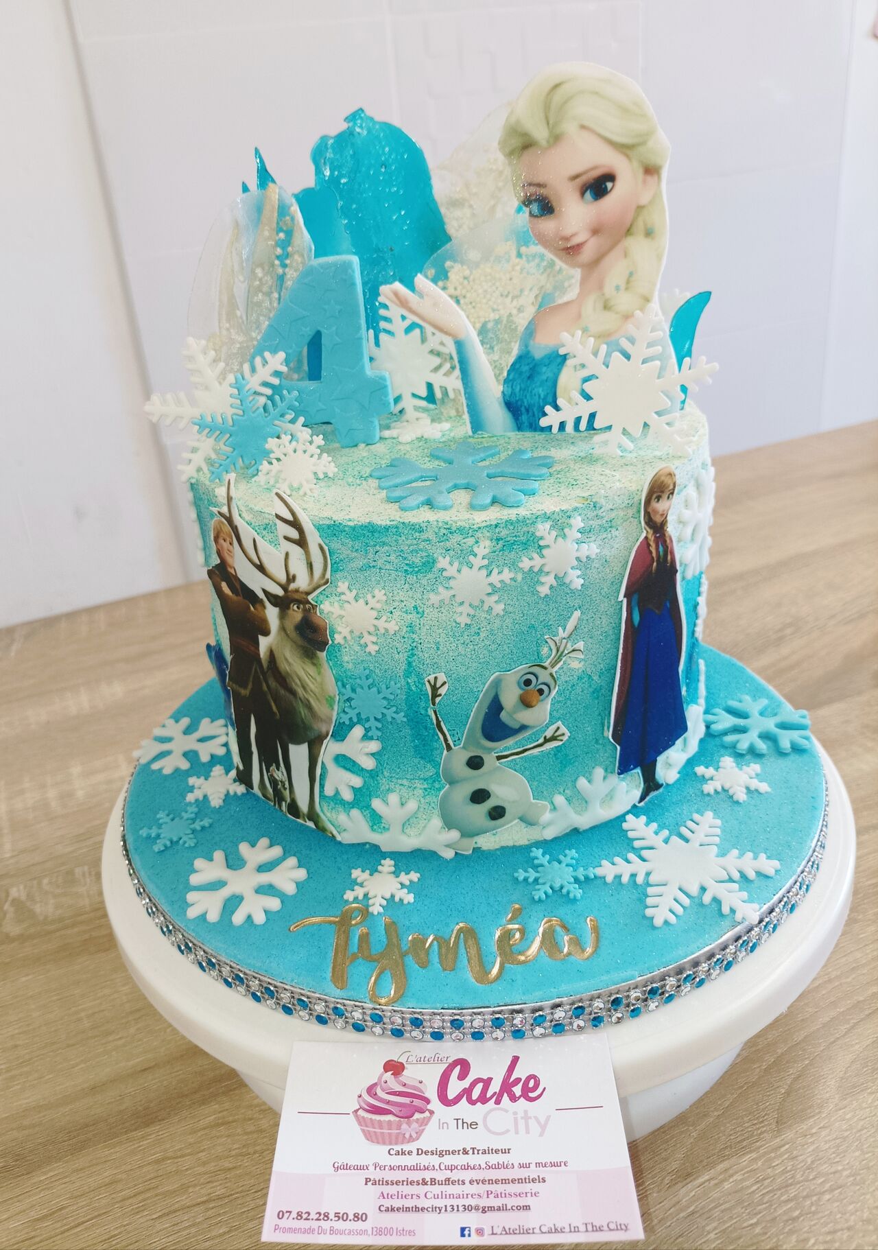 Gâteau La Reine Des Neiges