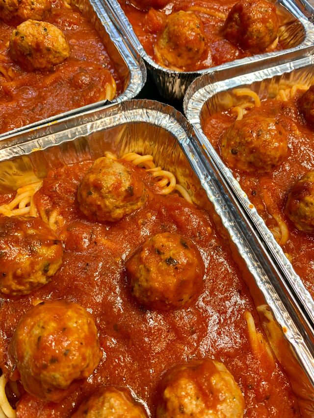 Spaghetti polpette