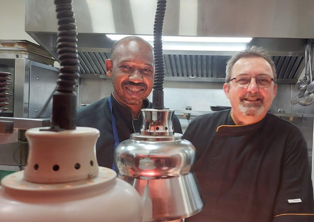 Chef Ludovic et Aziz