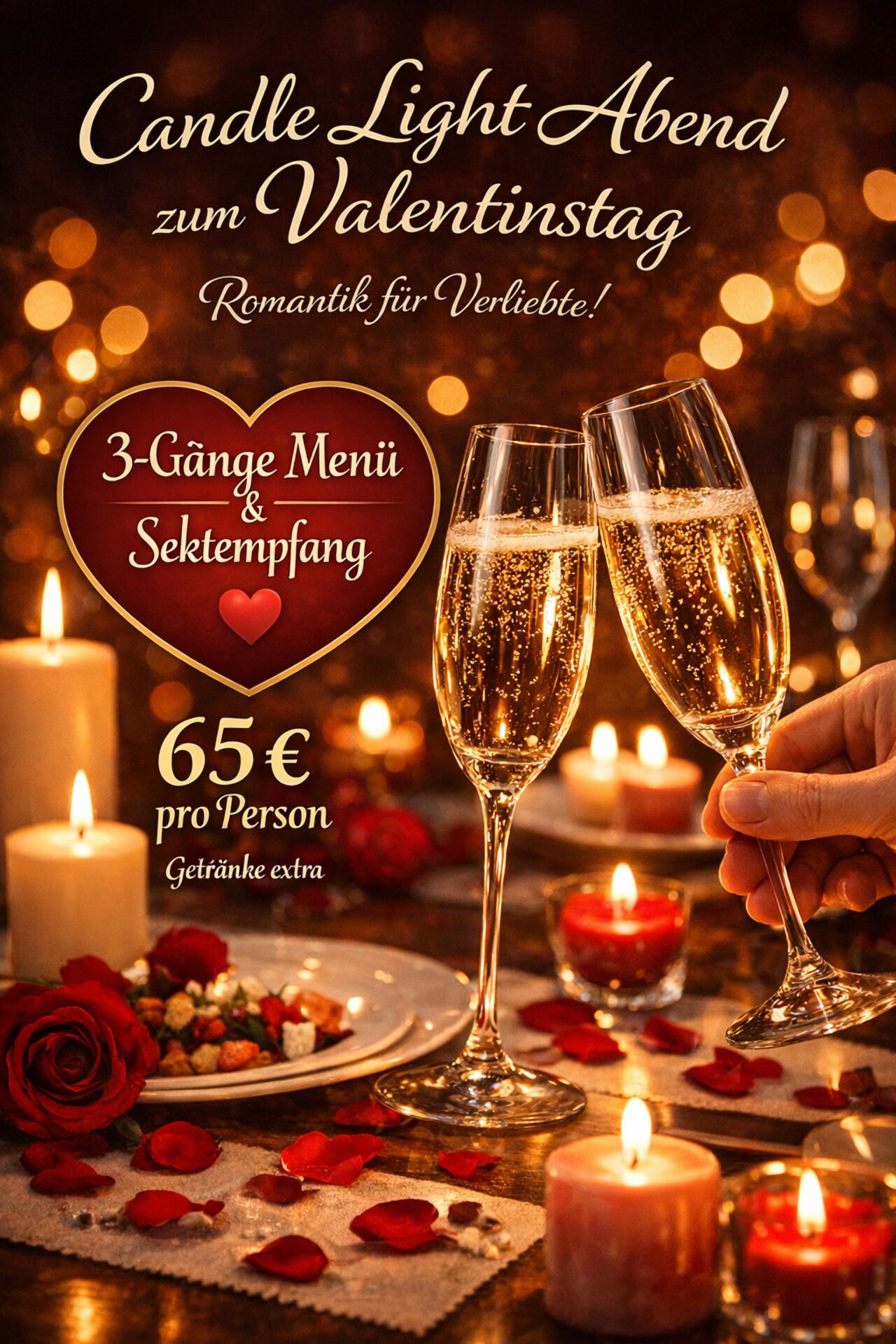 Valentinstag ''Candle Light Abend''