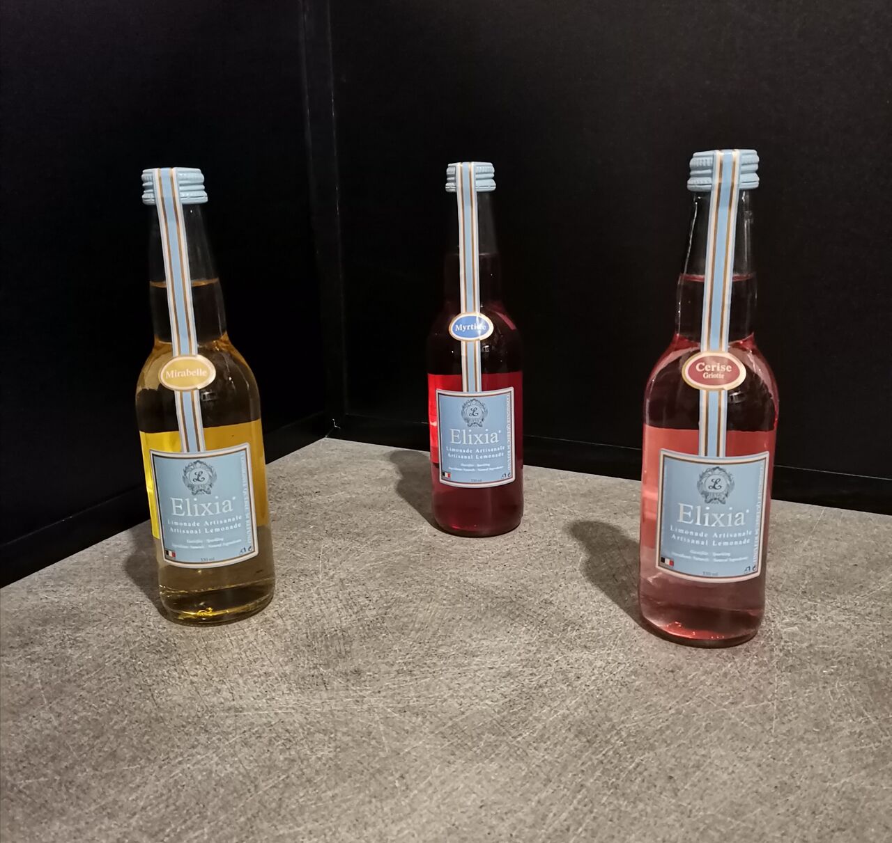 Elixia 33cl différents parfums=2.40€ 