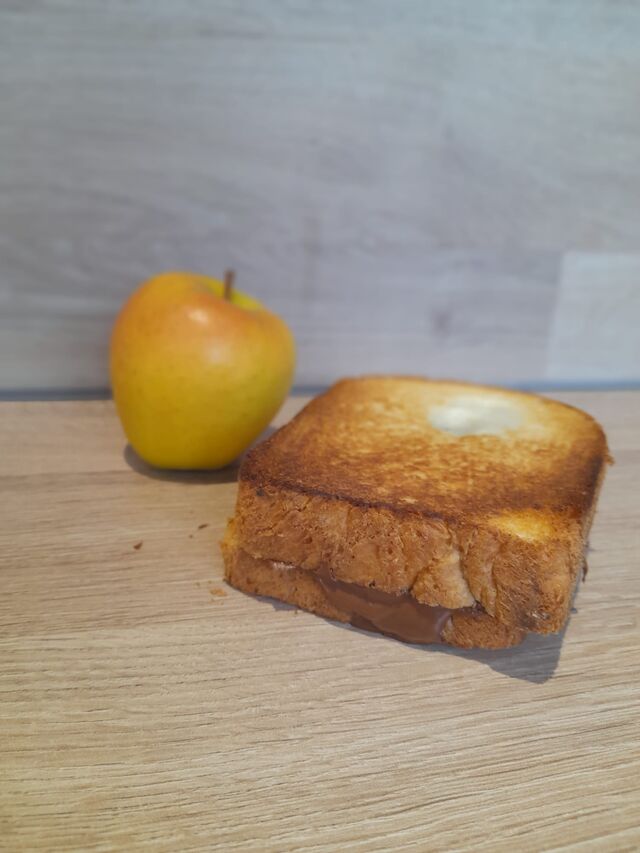 Croque pommes chocolat