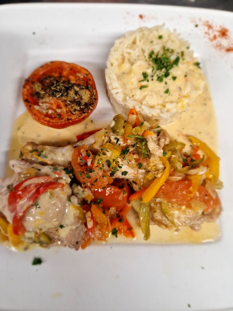 POULET BASQUAISE PLAT DU JOUR