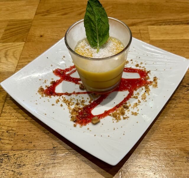 Crème de mangue et coco 