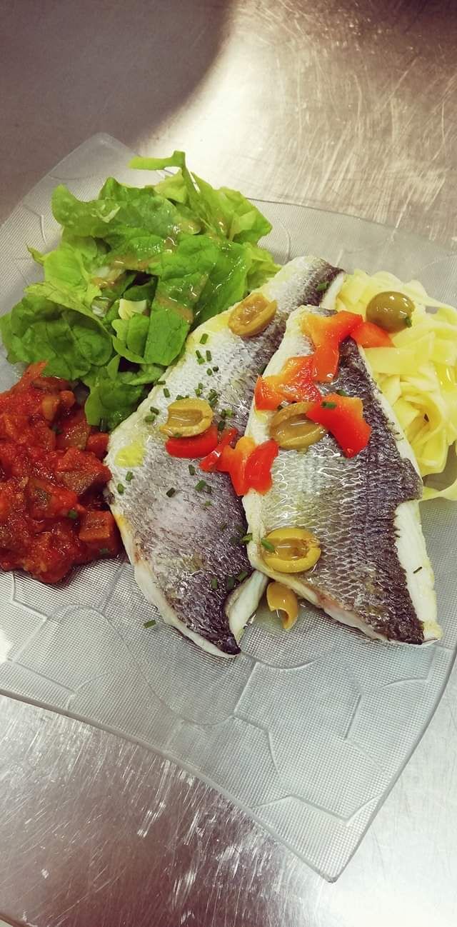 Filet de dorade, poisson du jour 