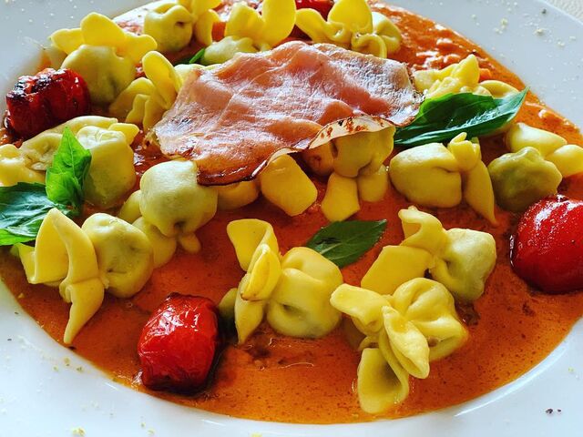 Caramelle di carne e speck 