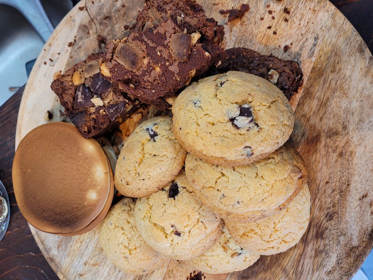 Cookies, brownies et pancakes maison