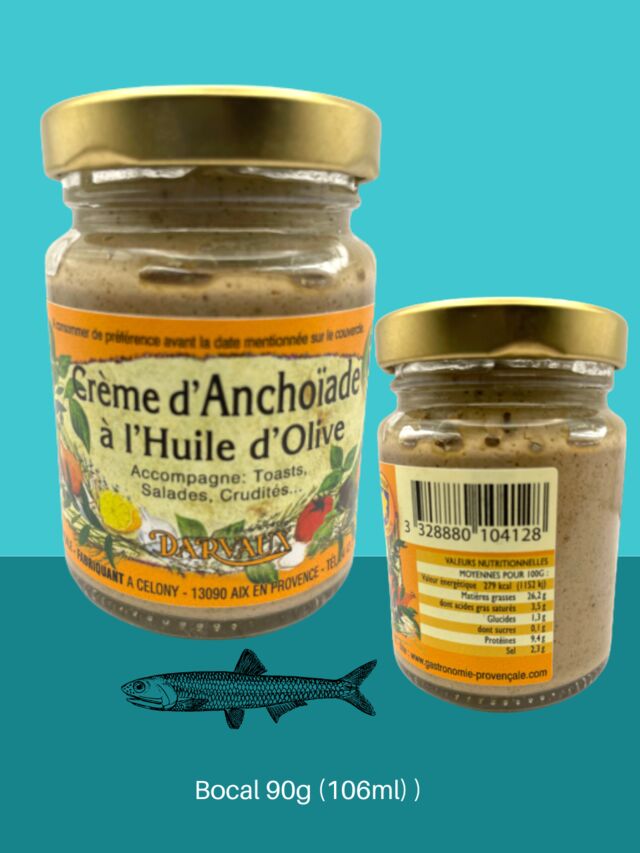CRÈME D'ANCHOIADE - 90g (106ml)