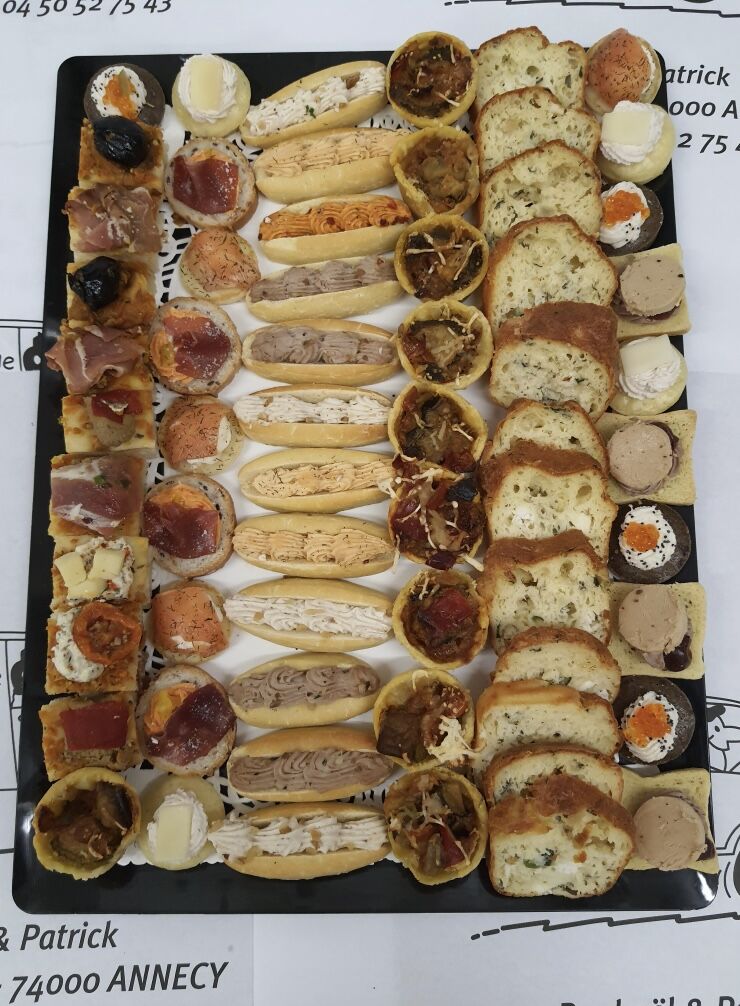 Plateau traiteur L'annecienne Boucherie Traiteur Annecy