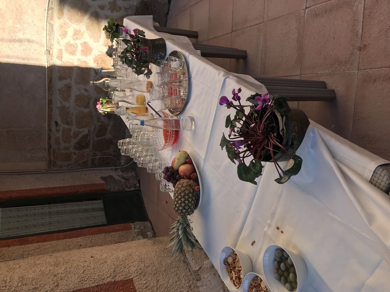 Aperitivo sotto il sole