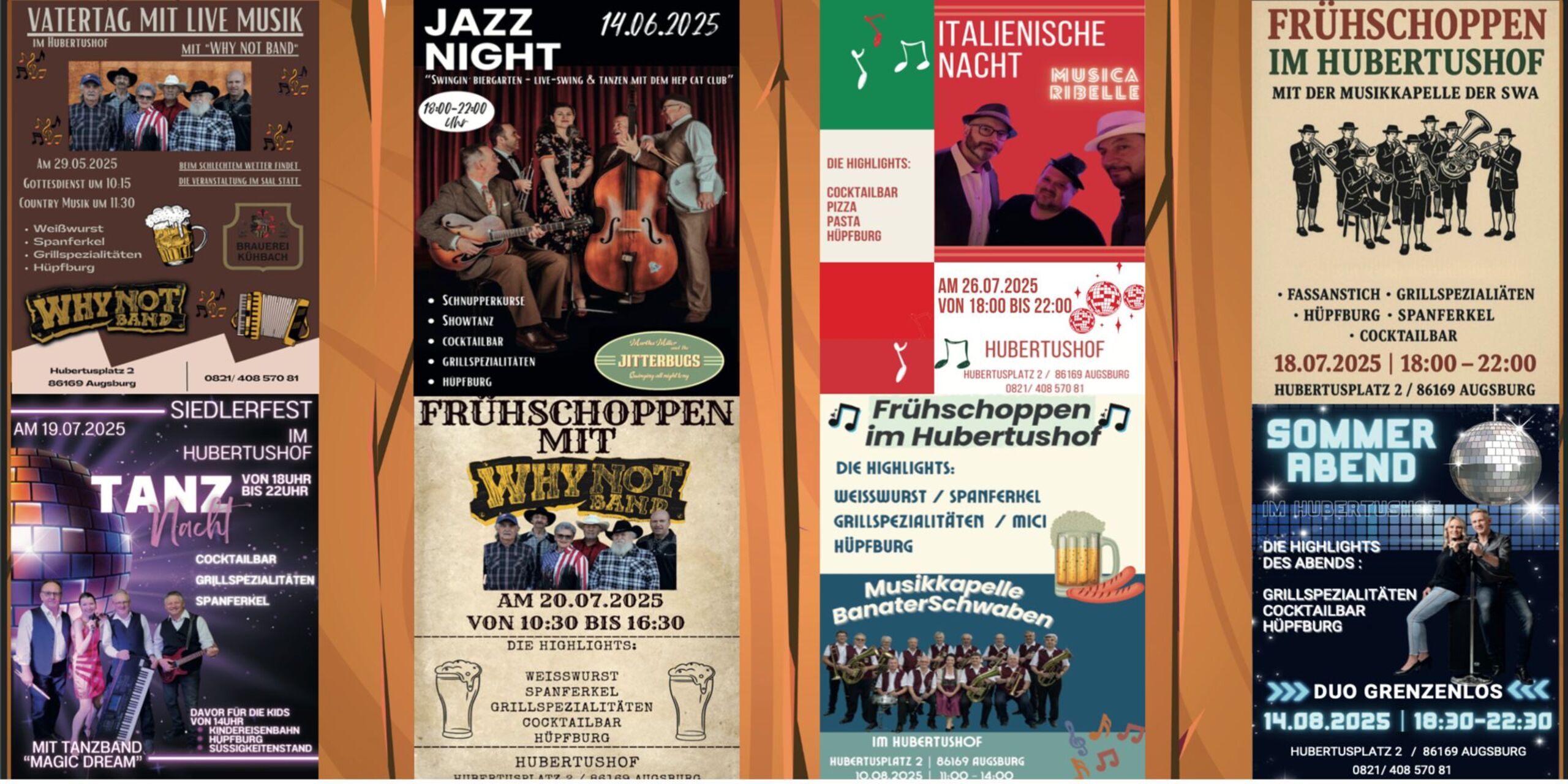 Biergarten-Veranstaltungen – Sommer, Spaß & Genuss!