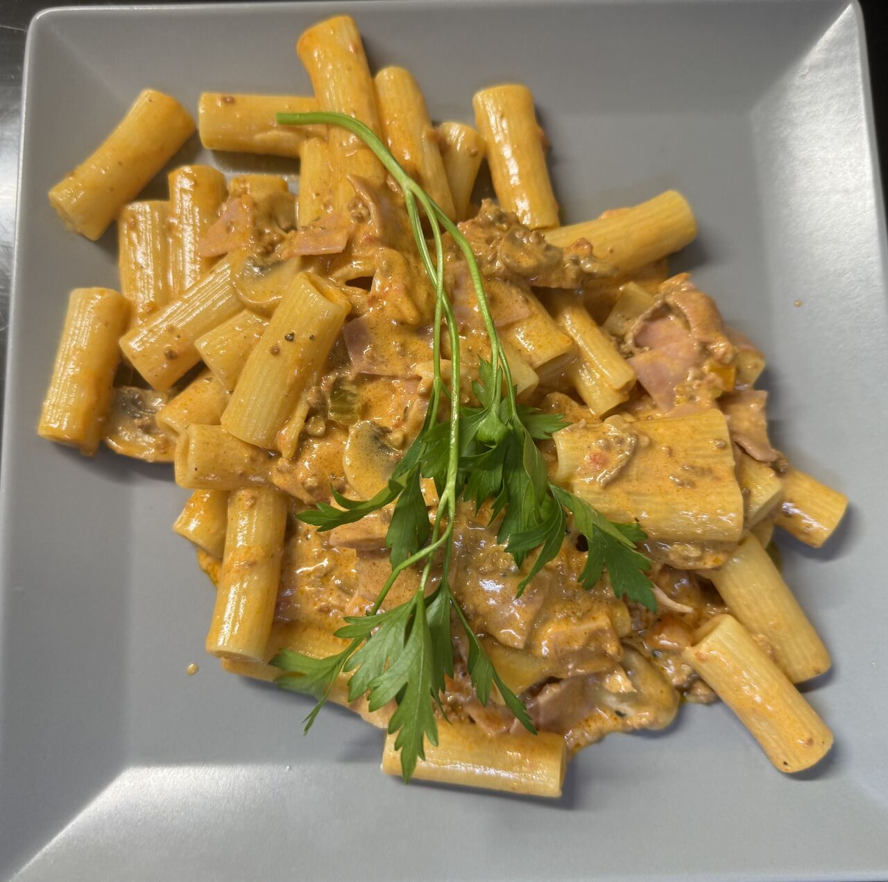 Rigatoni allo chef 