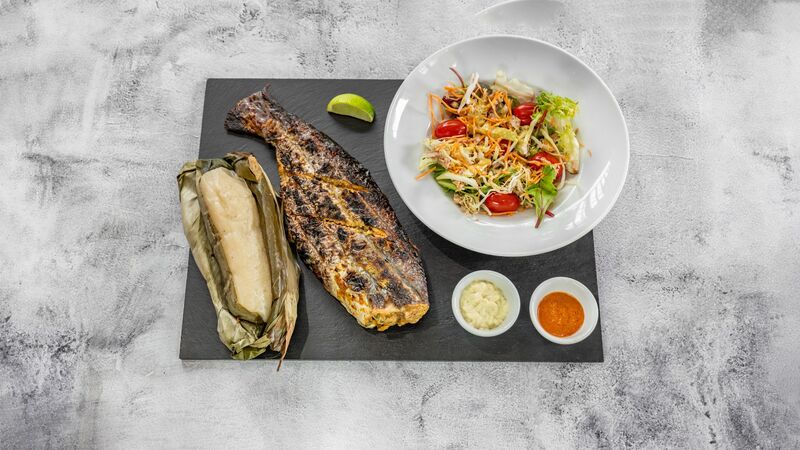 MALAGWANG ACCOMPAGNEMENT MANIOC OU BANANE PLANTAIN OU ATTIEKE 