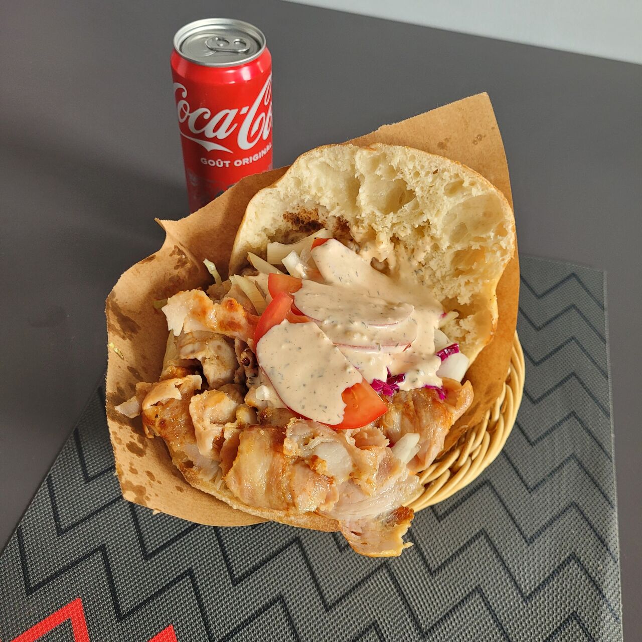 Un kebab complet S.B