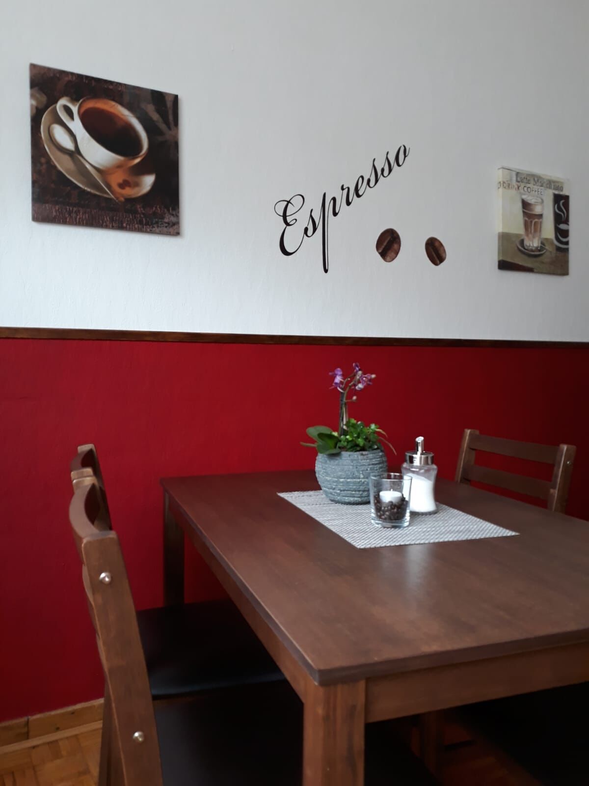 ...unser kleiner Frühstücksraum