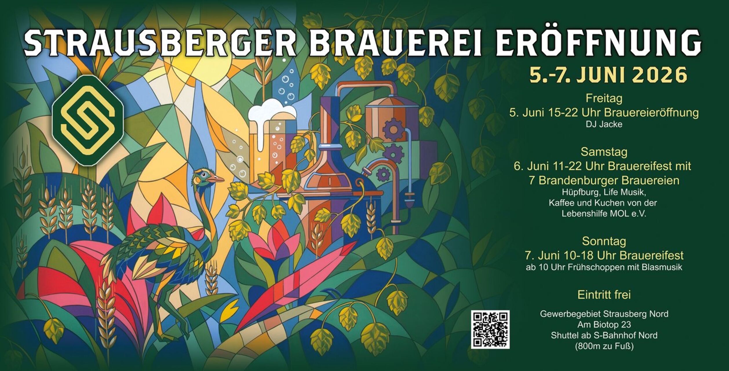Große Eröffnung unserer neuen Brauerei in Strausberg