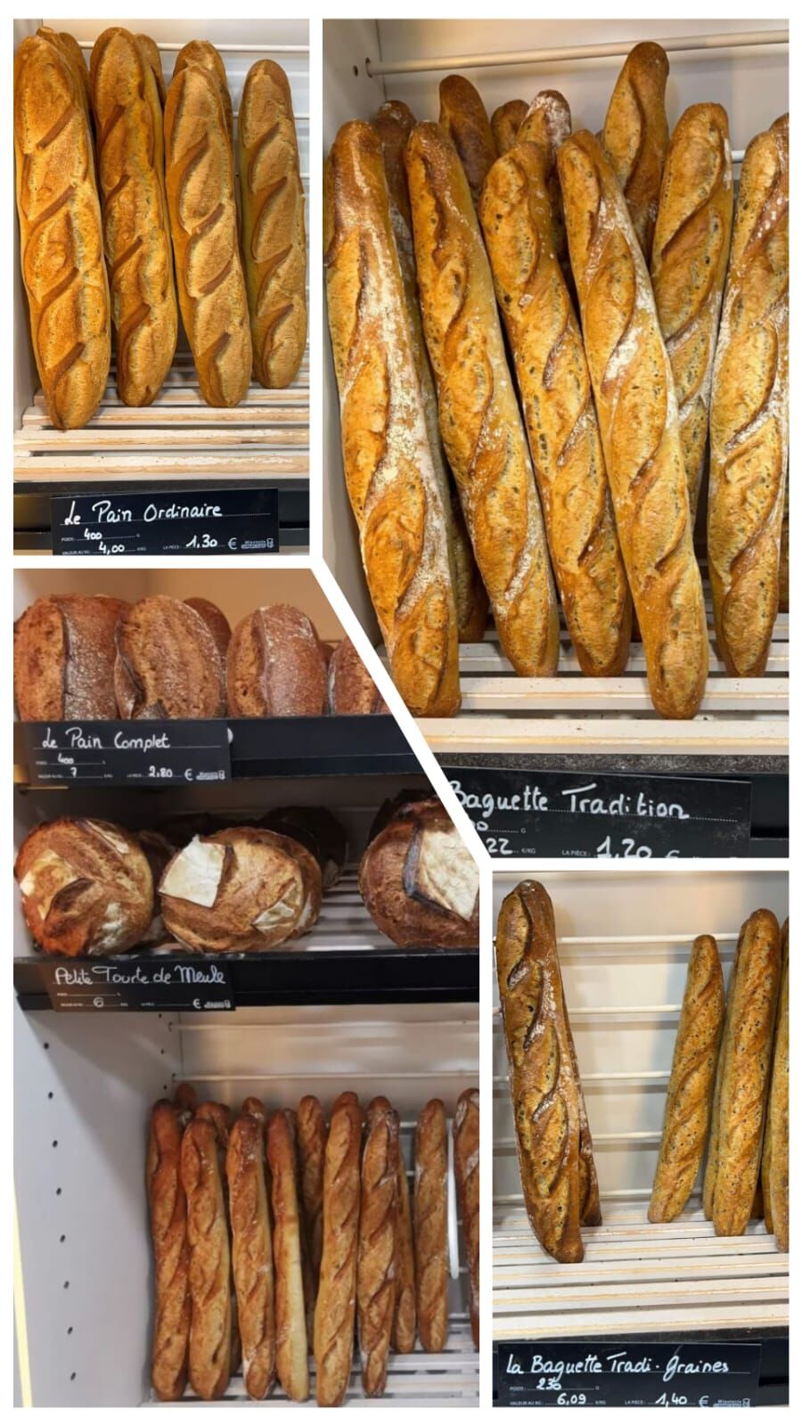 Pains spéciaux fais maison 