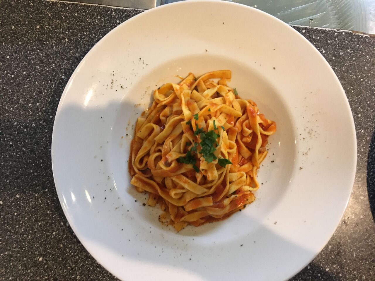 Tagliatelle Thunfish