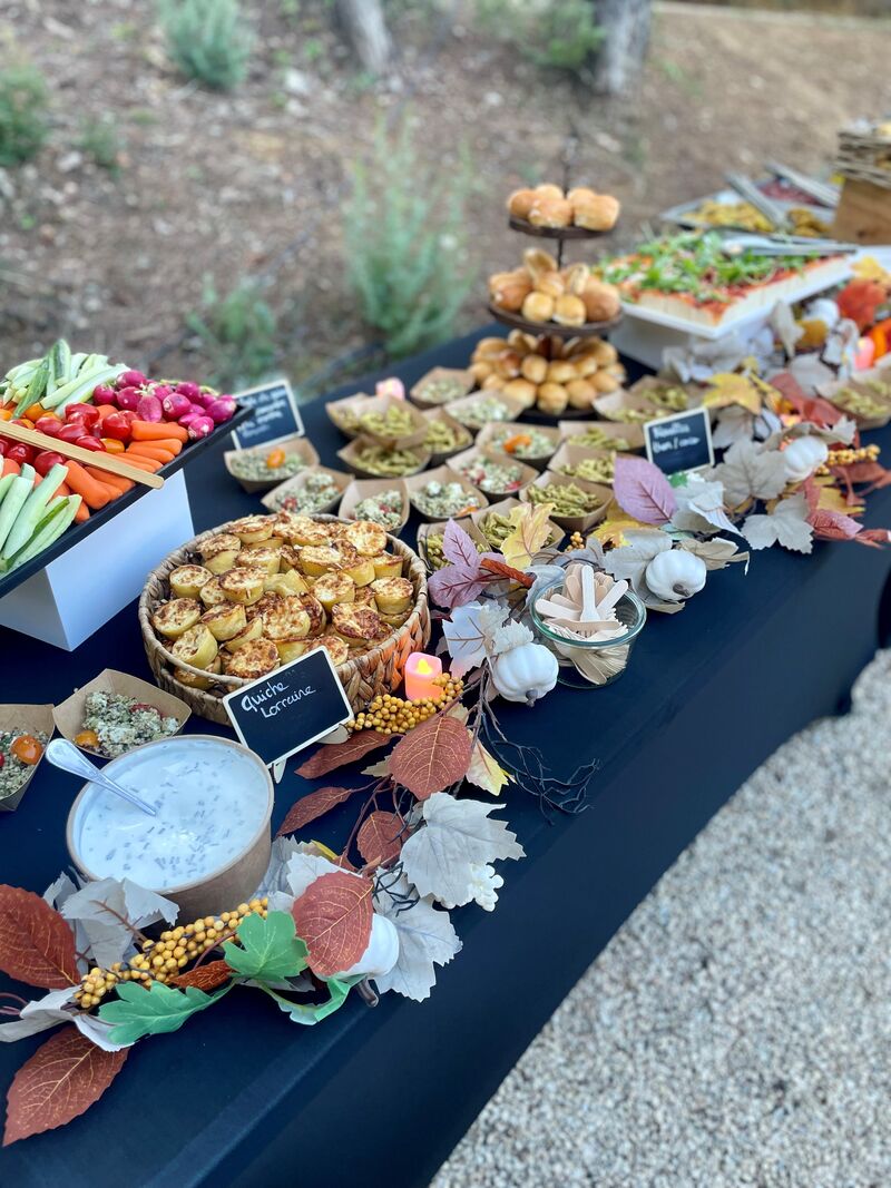 Buffet pièces cocktail 