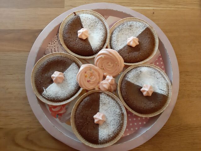 Fondant au chocolat individuel
