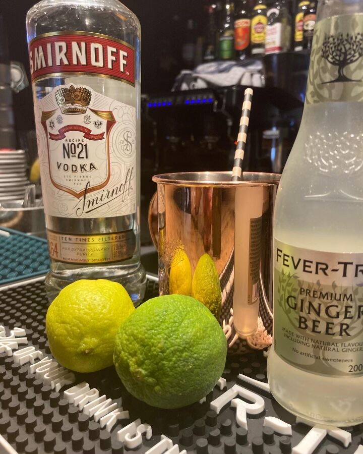 Vodka Ginger beer et citron vert