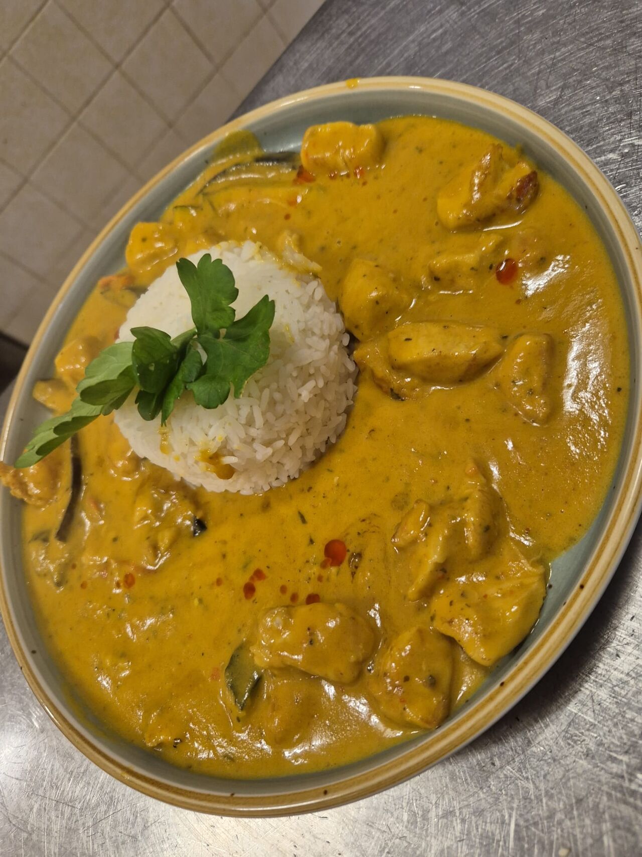 Mango Curry Chicken 