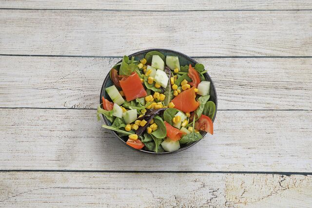 Petite Salade au Saumon fumée