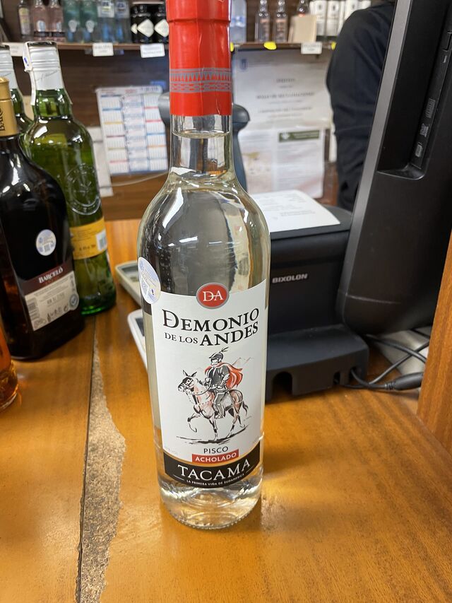 Pisco Demonio de los Andes