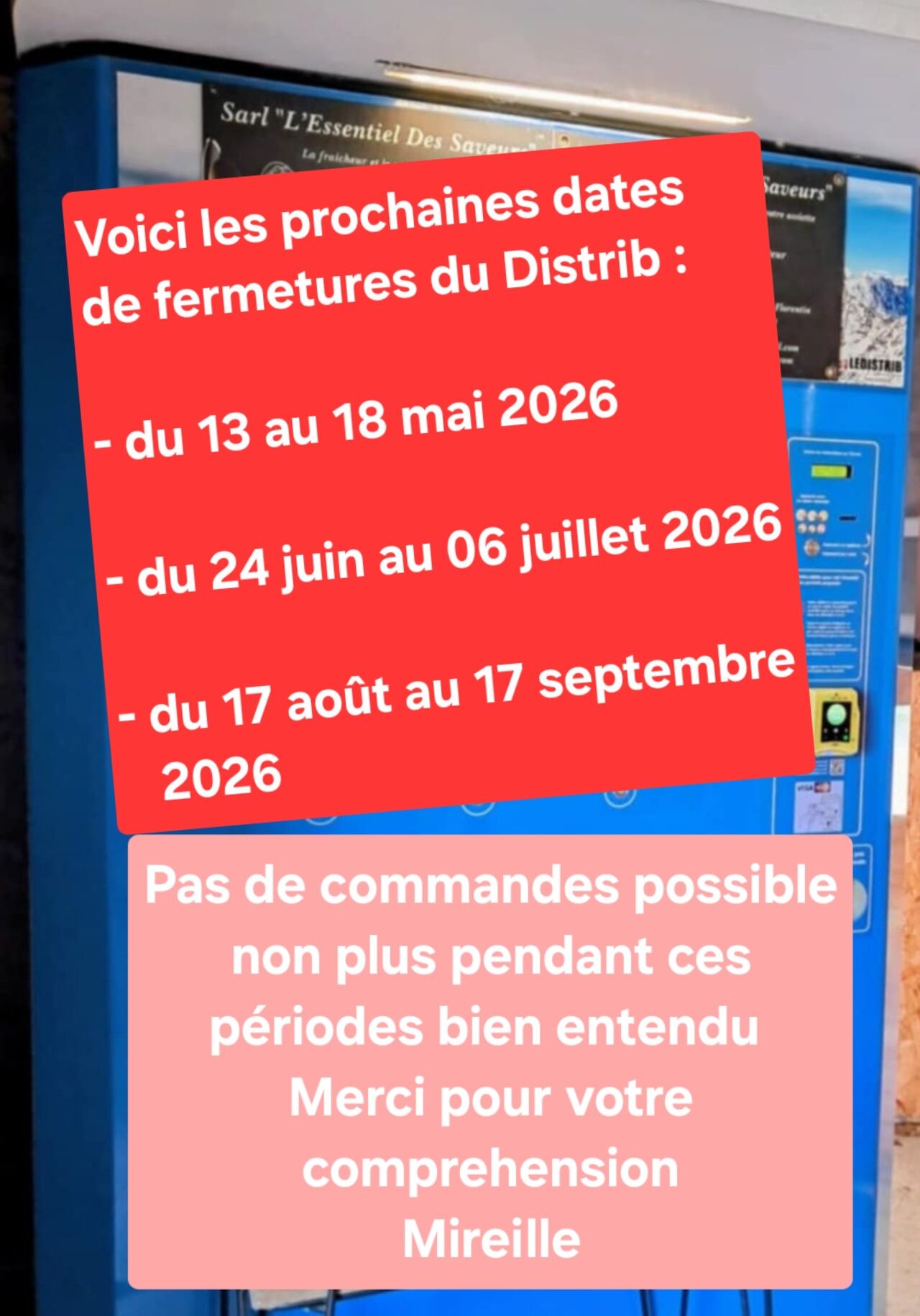 congés de printemps et d'été