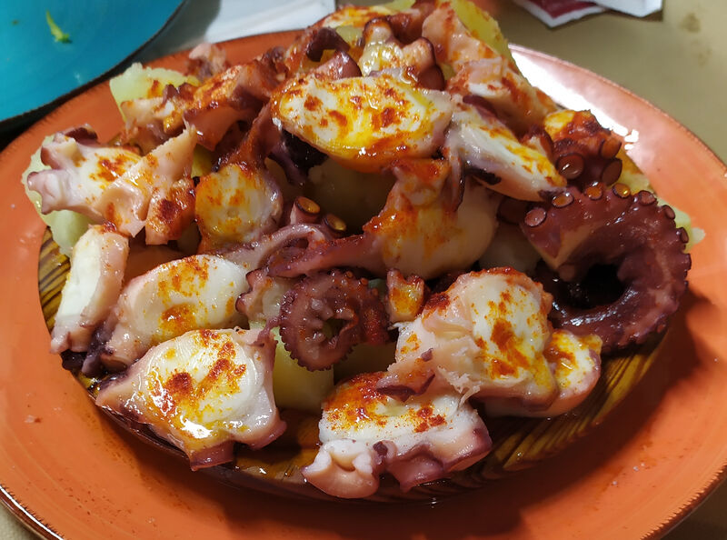 Pulpo a feira