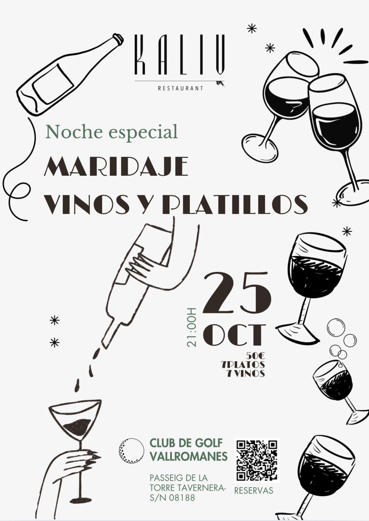 CENA MARIDAJE