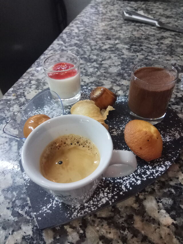 Café gourmand tout est fait maison