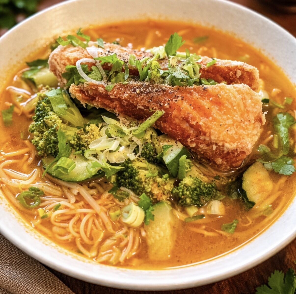 Lach-Nudelsuppe süß-sauer (Nr.49)