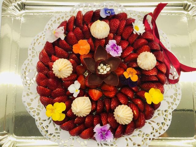 Tarte aux fruits de saison personnalisable - sur commande