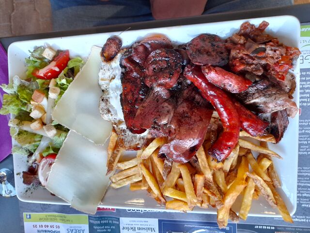 Assiette montagnarde à la carte