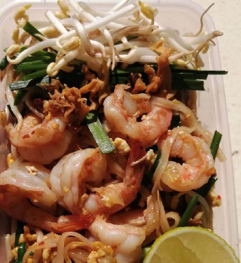 Pad thai crevettes