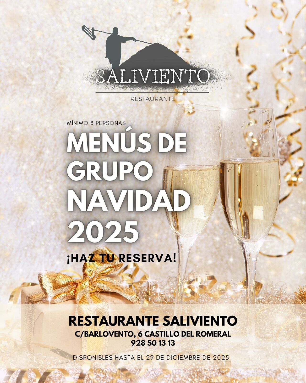 MENÚS NAVIDAD 2025