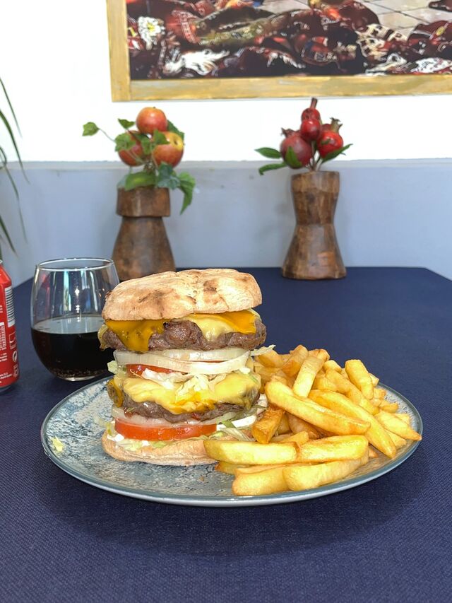 HAMBURGUESA DOBLE