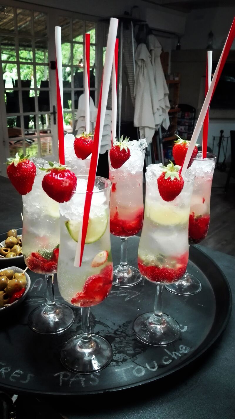 Cocktails fraises