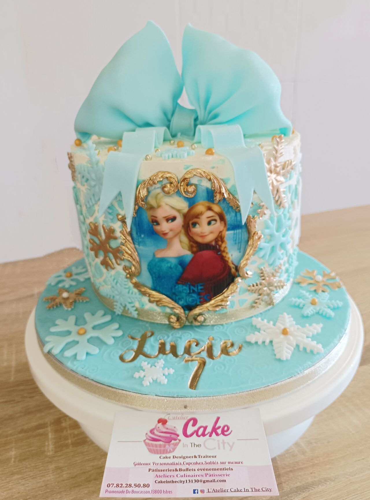 Gâteau La Reine Des Neiges