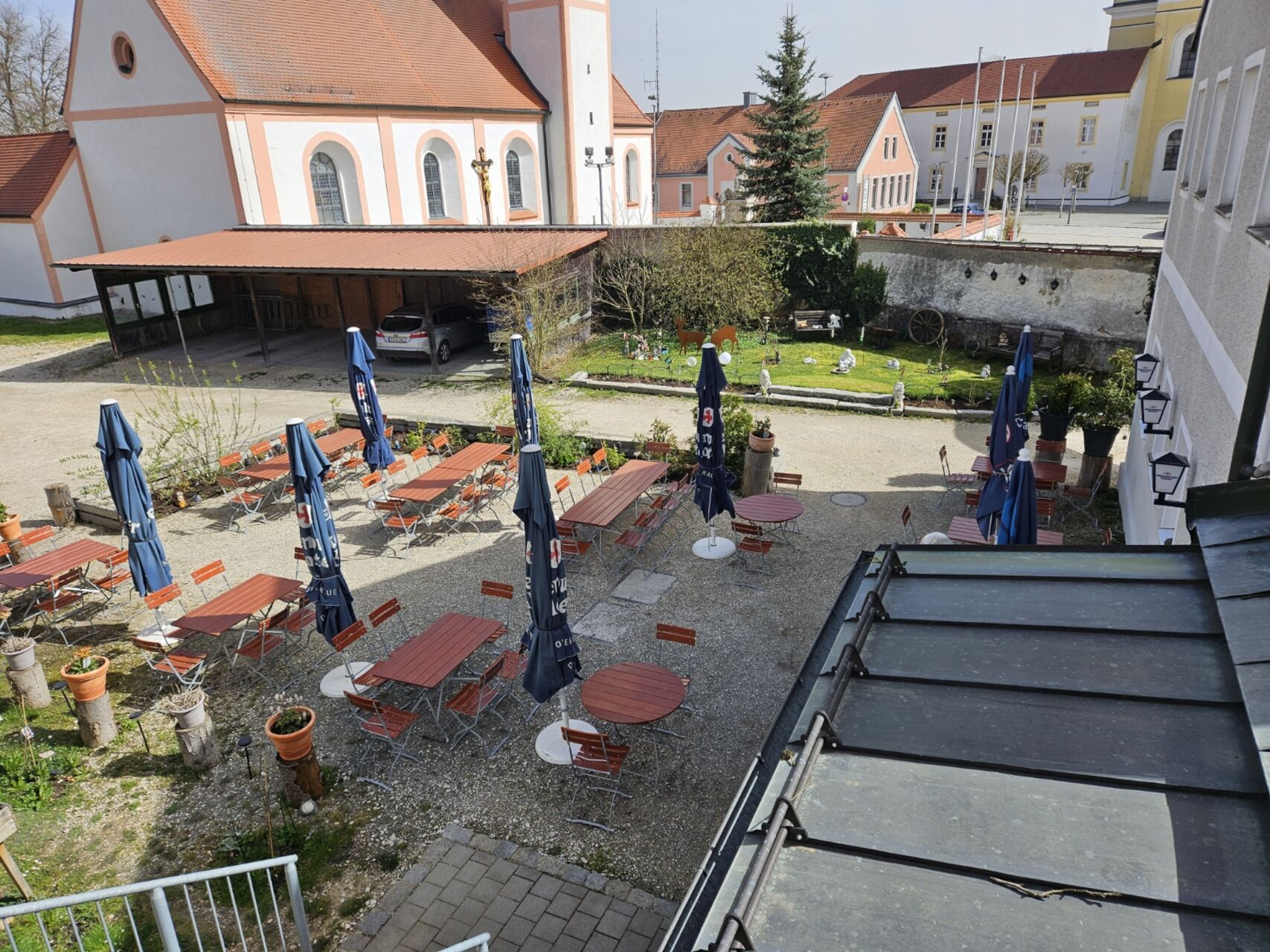 Unser Biergarten