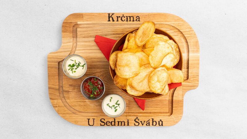 Domácí bramborové lupínky