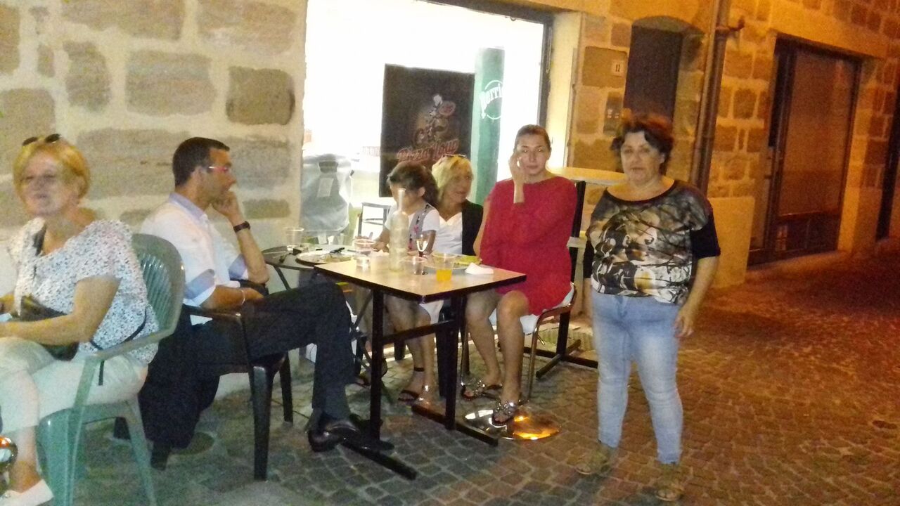 Un soir de Septembre pendant le service 