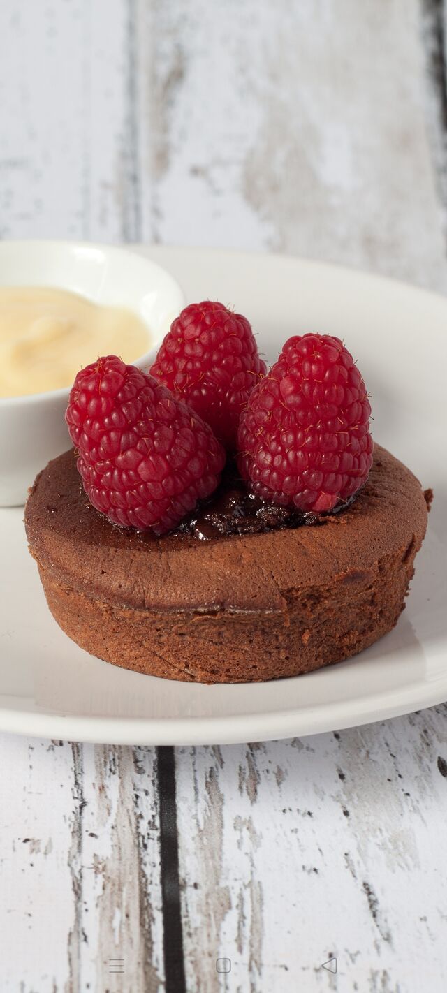 Fondant chocolat.