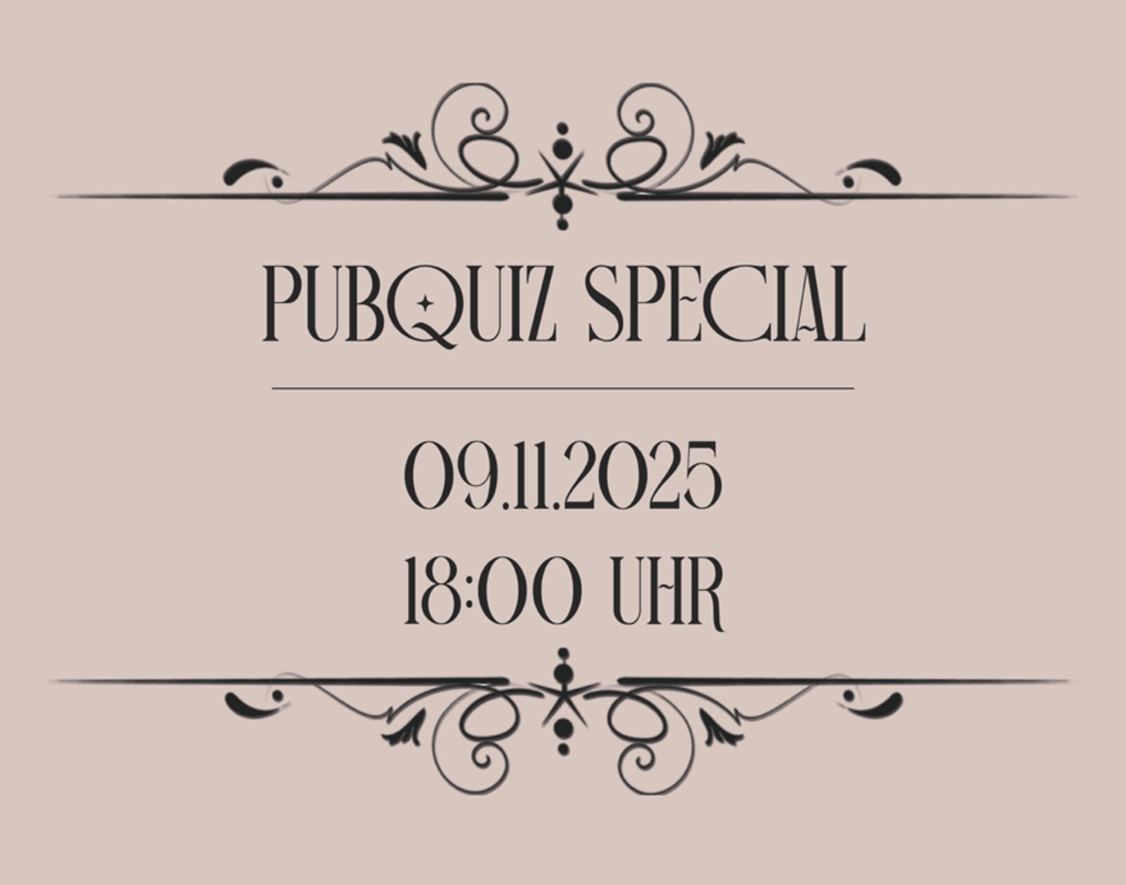 PUBQUIZ SPECIAL - AUSGEBUCHT!