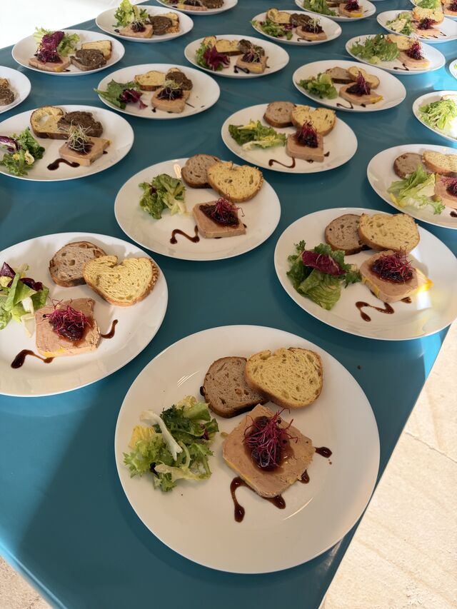 Entrée au Foie gras 🦆