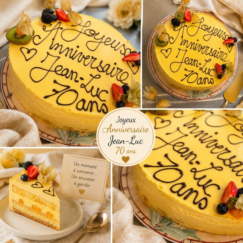 Entremet Mangue Passion